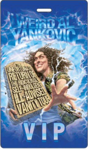 SUNDAY, MARCH 26, CASTLE THEATER - MAUI ARTS & CULTURAL CENTER, MAUI “WEIRD AL” YANKOVIC MEET & GREET EXPERIENCE