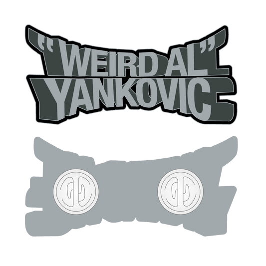 Weird Al Enamel Pin