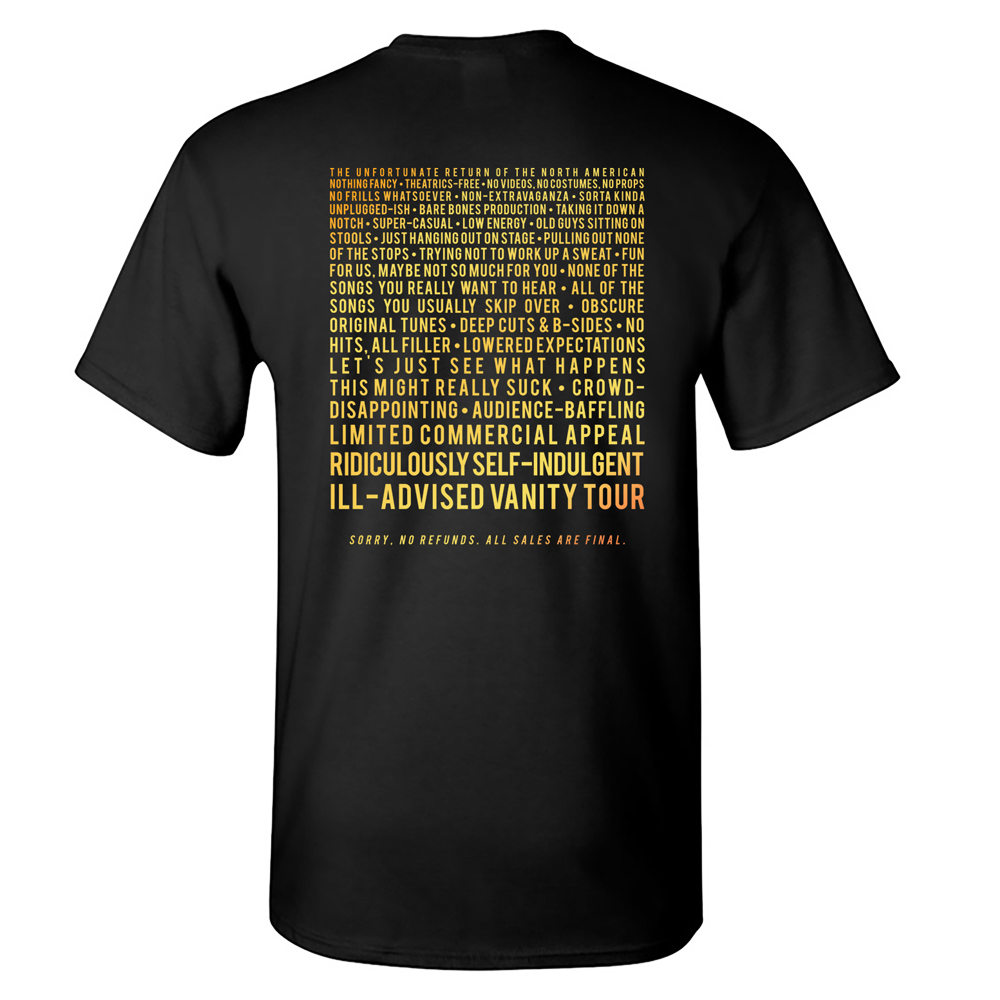 2022 Return Of The Ill-Advised Vanity Tour T-Shirt #1