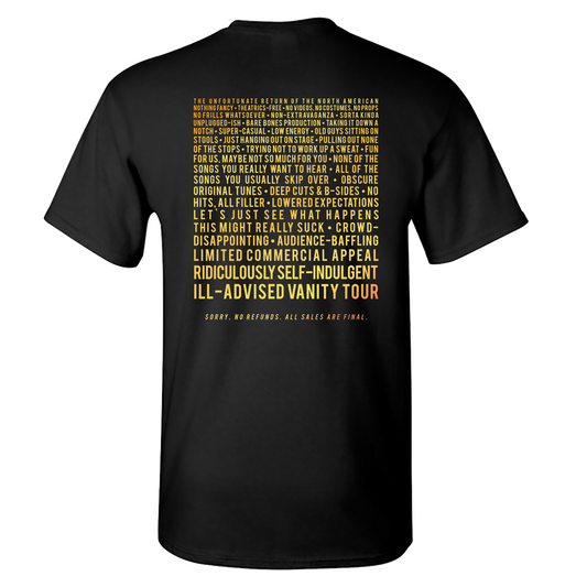 2022 Return Of The Ill-Advised Vanity Tour T-Shirt #1